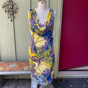 Brand New Versace Jeans Pattern Dress